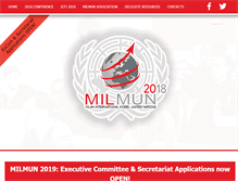 Tablet Screenshot of milmun.org